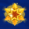 magic stars three yellow 3d star symbol