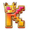 magic stones k symbol