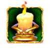 magic treasures golden candle symbol