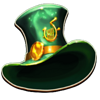magical leprechaun hat symbol