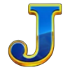 magnet storm dragon charm blue j symbol