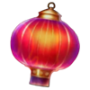 magnet storm dragon charm red lantern symbol