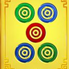 mahjong magic 5 circles gold symbol