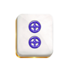 mahjong wins triple pot 2 circles symbol