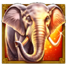 majestic claws hold and hit elephant symbol