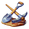 majestic express gold run axe symbol