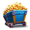 majestic express gold run gold cart symbol