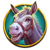 majestic express gold run horse symbol