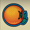 malena gracia pin up orange symbol