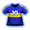 maradona el pibe de oro boca juniors symbol