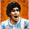 maradona golden goal diego 2 symbol