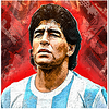 maradona golden goal diego symbol