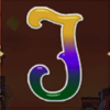 mardi gras jokers wild j symbol