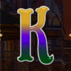 mardi gras jokers wild k symbol