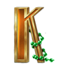 mardi gras wild party k symbol