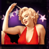 marilyn monroe red symbol
