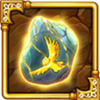 mask of the golden sphinx rock eagle symbol