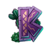 masked mayhem k symbol