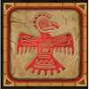 masked treasures bird symbol