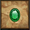 masked treasures green gem symbol