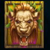 masks of fortune megaways lion symbol