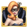 masquerade girl symbol