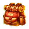 max spinwell temple explorer backpack symbol