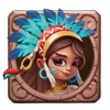maya ways feather girl symbol