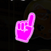 mega football glove symbol