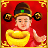 mega fortune god son symbol