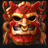 mega masks red mask symbol