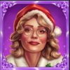 mega merry gifts lady santa symbol