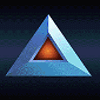 megablox pyramids blue symbol