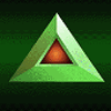 megablox pyramids green symbol