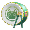 meow meow drum symbol