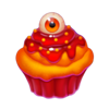 meowloween eyeball cupcake symbol