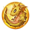 merlins 10k ways dragon baby symbol