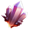 merlins mixtures purple crystal symbol