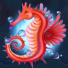 mermaids wealth seahorse symbol