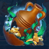 mermaids wealth vase symbol