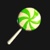 merry scary christmas lollipop symbol