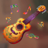 mexicano guitar symbol