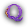 midnight gold q symbol