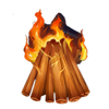 midsummer magical night fire symbol