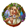 midsummer magical night woman symbol