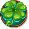 mighty pots of gold clover symbol