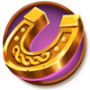 mighty pots of gold horseshoe symbol