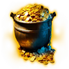 million irish gold symbol