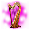 million irish harp symbol
