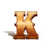 mine and melt k symbol